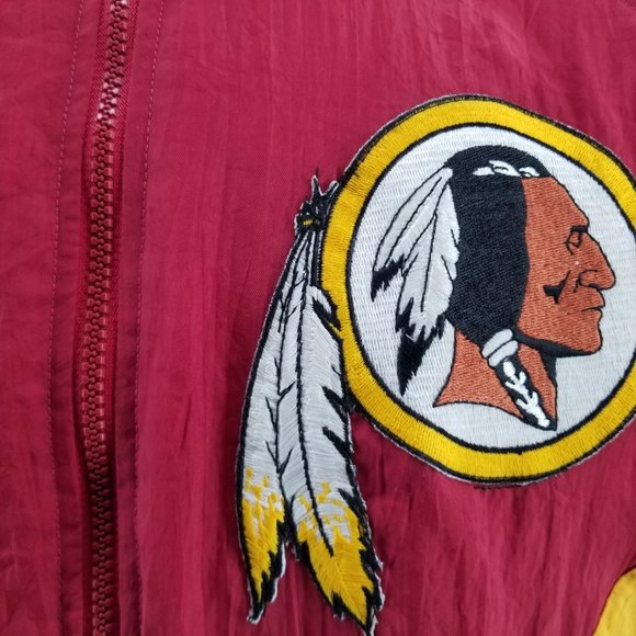Vintage 90s Washington Redskins Apex One Jacket/Pants Puffer  NFL  Zip Sz S/M - Picture 9 of 15